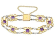 Edwardian Amethyst Bracelet