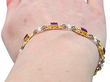 Edwardian Amethyst Bracelet on the Wrist