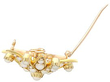 1920s Seed Pearl brooch open