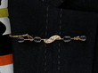Wearing Image for Victorian Sapphire Brooch
