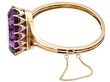 Antique Amethyst Bangle
