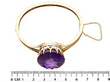Antique Amethyst Bangle