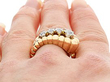 Thick Ring on the Finger