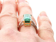 Vintage Blue Tourmaline Ring