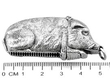 Silver Pig Vesta Case