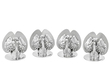 Silver Swan Menu Holders