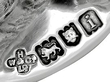 Silver Swan Menu Holders