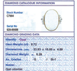 Vintage Opal Ring in Yellow Gold for Sale Grading Card