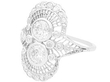 Edwardian Diamond Cluster Ring