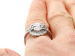 Edwardian Diamond Cluster Ring