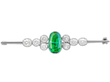 Edwardian Emerald Brooch