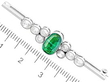 Measurement for Bar Brooch