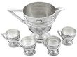 Spanish Silver Jug and Cup Set