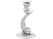 Vintage Silver Fish Candlesticks