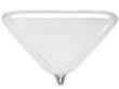 Triangular Silver Salver Tray