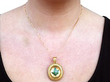 Wearing Image for Victorian Rock Crystal Pendant