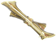 Reverse View of Victorian Bow Brooch
