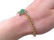 Chrysoprase Witch's Heart Bracelet Wearing