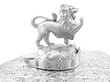Antique Sterling Silver Serving Dish with Lid