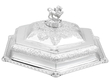 Antique Sterling Silver Serving Dish with Lid