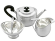 Dutch Tea Set with Wooden Handles