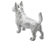 Rare Sterling Silver Dog Pepperette