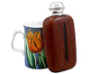 Sterling Silver Flask and Beaker Set