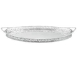 Silver Gallery Tray Oval with Handles