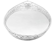 Silver Gallery Tray Oval with Handles