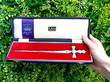 boxed silver letter opener outside 