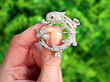 Antique Diamond Dolphin Brooch