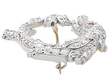 Antique Diamond Dolphin Brooch