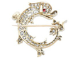 Antique Diamond Dolphin Brooch