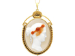 Victorian Cameo Pendant in Gold