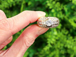 Chunky Yellow Gold Multi Diamond Ring UK