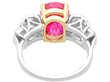 Burmese Ruby and Diamond Dress Ring