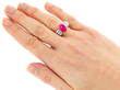 Burmese Ruby and Diamond Dress Ring