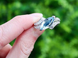 Marquise Cut Aquamarine Ring
