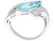 Marquise Cut Aquamarine Ring