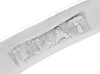 Large Two Stone Diamond Crossover Ring