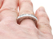Vintage 7 Stone Baguette Diamond Ring