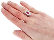 Vintage Marquise Cut Ruby Engagement Ring