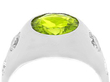 Vintage Peridot Ring Platinum