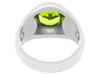 Vintage Peridot Ring Platinum