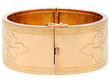 Antique Rose Gold Bangle