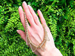 Vintage Yellow Gold Collarette outside