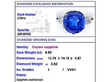 Large Untreated Ceylon Sapphire Ring