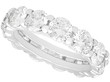 Eternity Ring with 13 Diamonds in White Gold