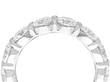 Eternity Ring with 13 Diamonds in White Gold