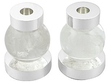 Vintage Rock Crystal Candlesticks